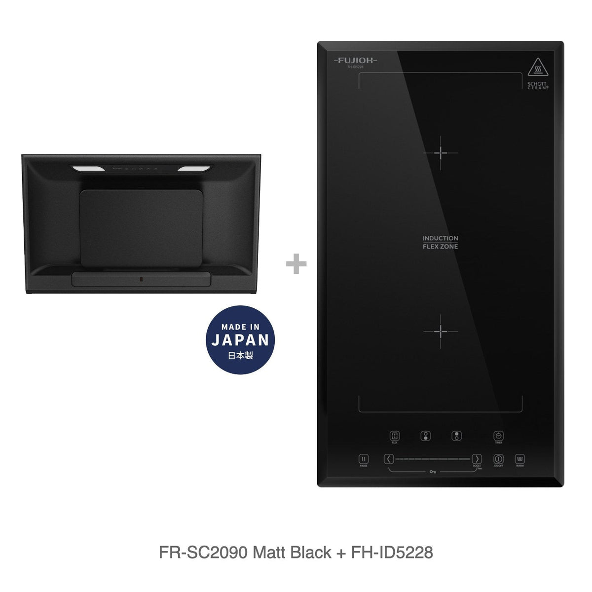 FR-SC2090 Matt Black + FH-ID5228
