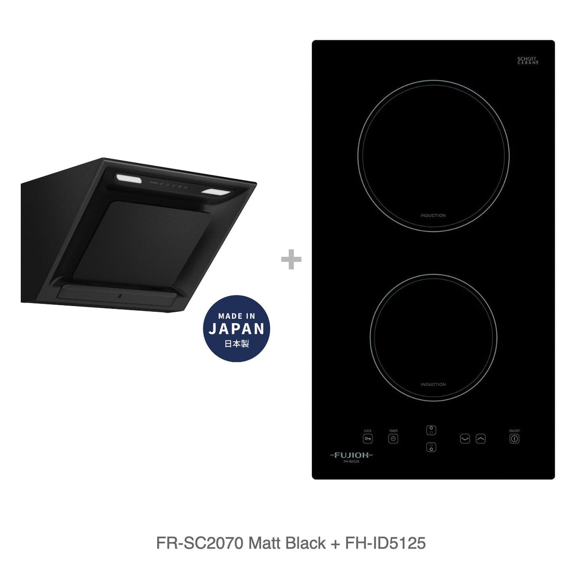 FR-SC2070 Matt Black + FH-ID5125