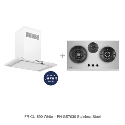 FR-CL1890 White + FH-GS7030 Stainless Steel