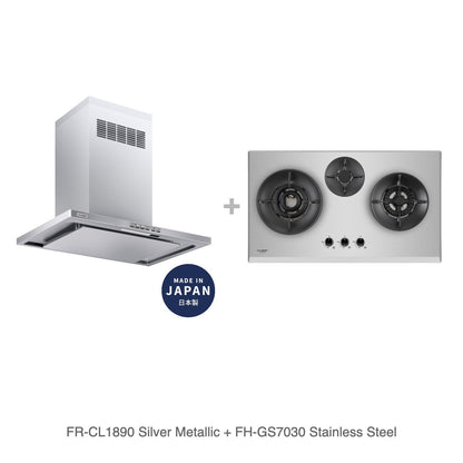 FR-CL1890 Silver Metallic + FH-GS7030 Stainless Steel