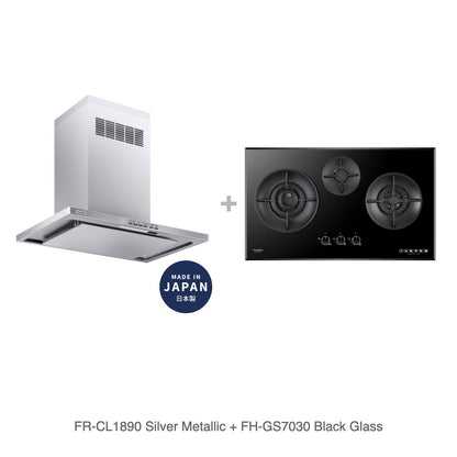 FR-CL1890 Silver Metallic + FH-GS7030 Black Glass