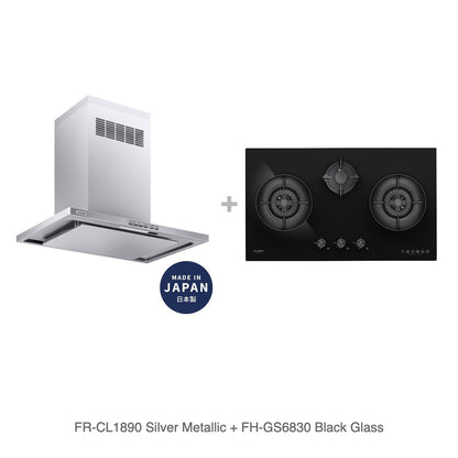FR-CL1890 Silver Metallic + FH-GS6830 Black Glass