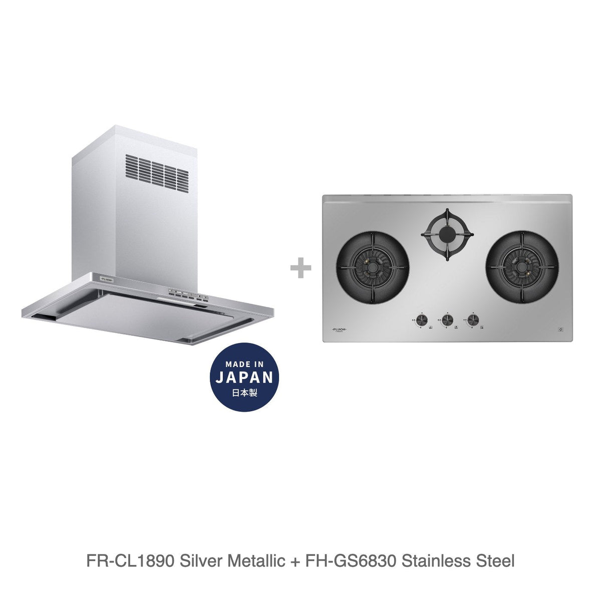 FR-CL1890 Silver Metallic + FH-GS6830 Stainless Steel