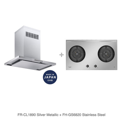 FR-CL1890 Silver Metallic + FH-GS6820 Stainless Steel