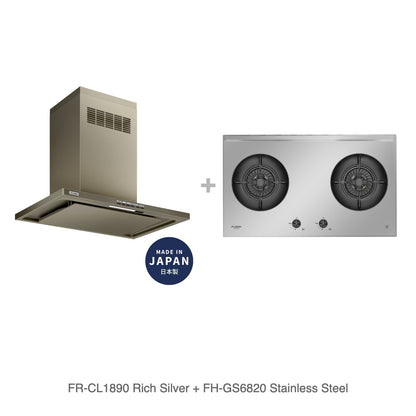 FR-CL1890 Rich Silver + FH-GS6820 Stainless Steel