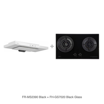 FR-MS2390 Black + FH-GS7020 Black Glass