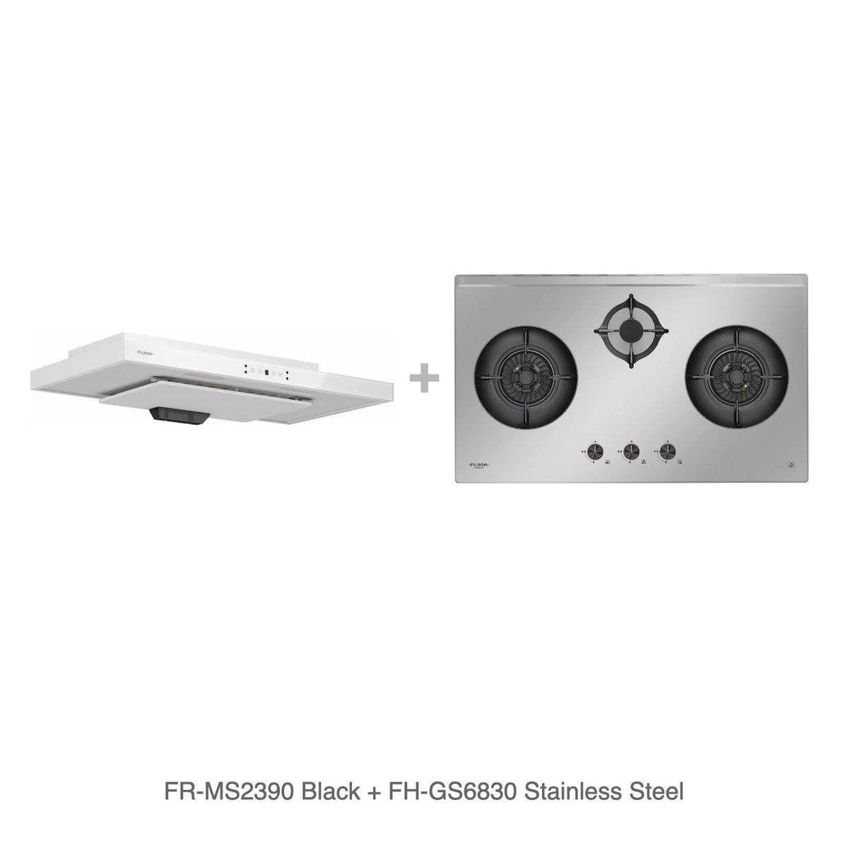 FR-MS2390 Black + FH-GS6830 Stainless Steel