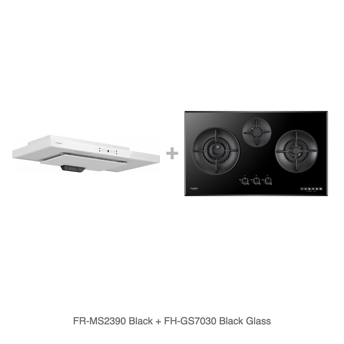 FR-MS2390 Black + FH-GS7030 Black Glass