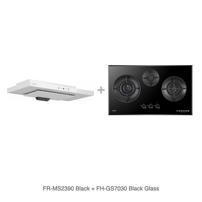FR-MS2390 Black + FH-GS7030 Black Glass