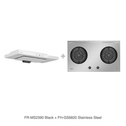 FR-MS2390 Black + FH-GS6820 Stainless Steel