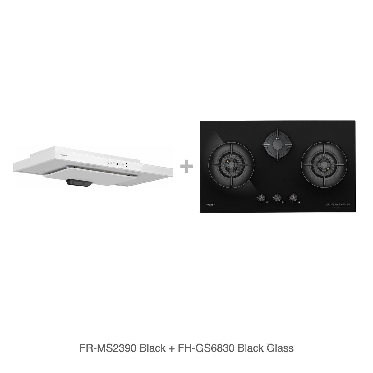 FR-MS2390 Black + FH-GS6830 Black Glass