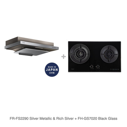 FR-FS2290 Silver Metallic & Rich Silver + FH-GS7020 Black Glass