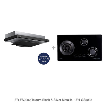 FR-FS2290 Texture Black & Silver Metallic + FH-GS5035