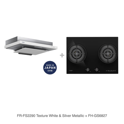 FR-FS2290 Texture White & Silver Metallic + FH-GS6827