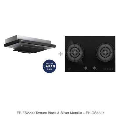 FR-FS2290 Texture Black & Silver Metallic + FH-GS6827