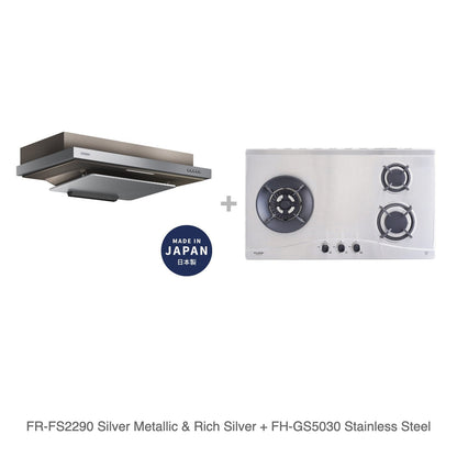 FR-FS2290 Silver Metallic & Rich Silver + FH-GS5030 Stainless Steel