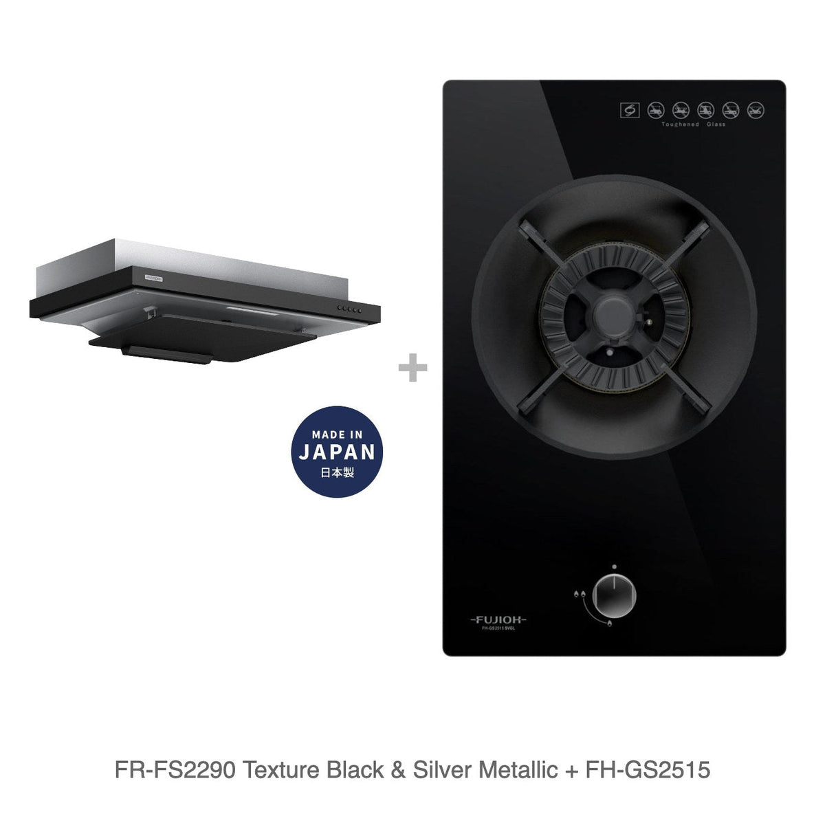 FR-FS2290 Texture Black & Silver Metallic + FH-GS2515