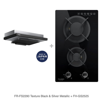 FR-FS2290 Texture Black & Silver Metallic + FH-GS2525