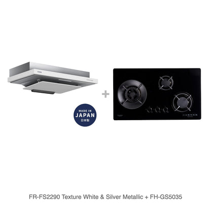 FR-FS2290 Texture White & Silver Metallic + FH-GS5035