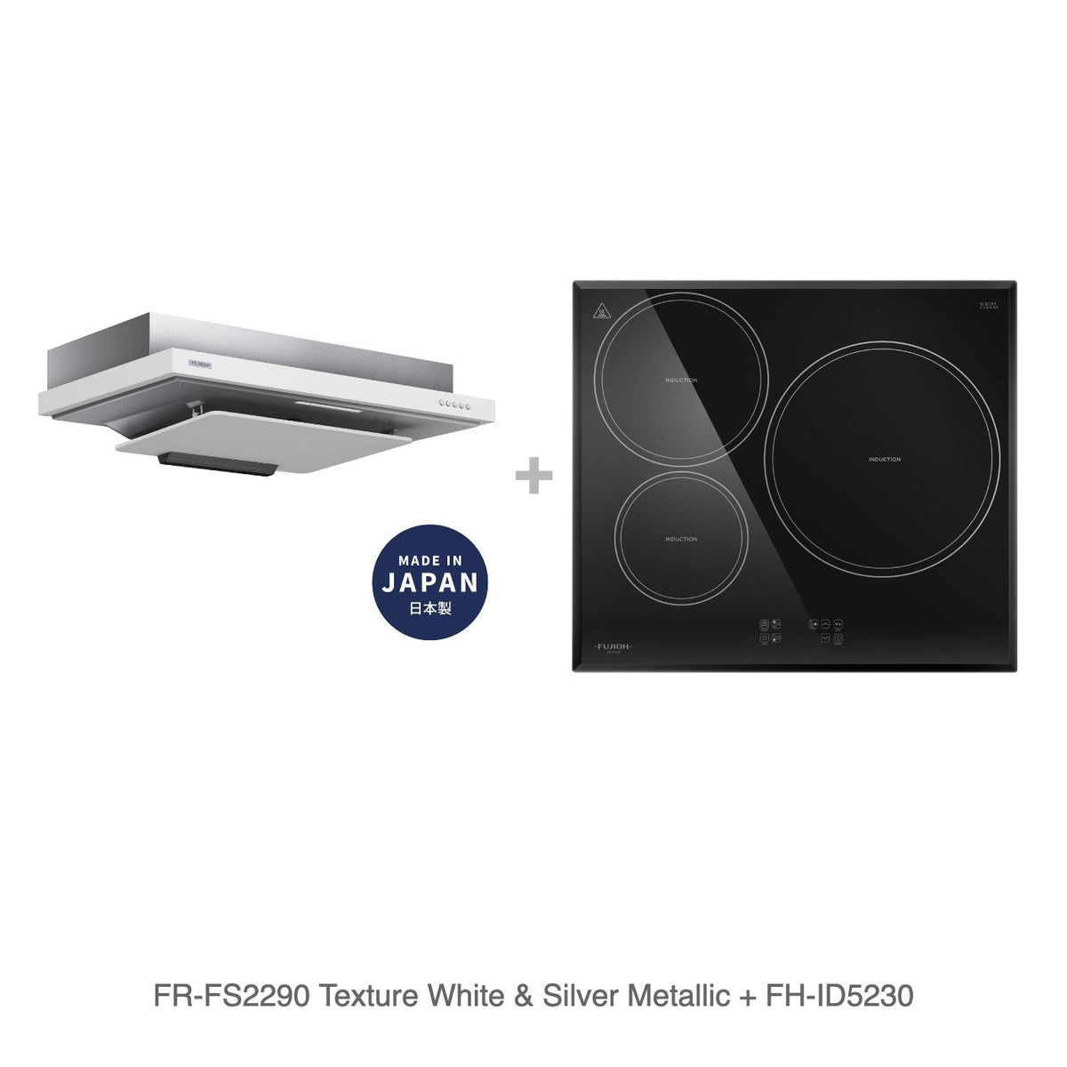 FR-FS2290 Texture White & Silver Metallic + FH-ID5230