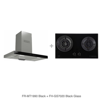FR-MT1990 Black + FH-GS7020 Black Glass