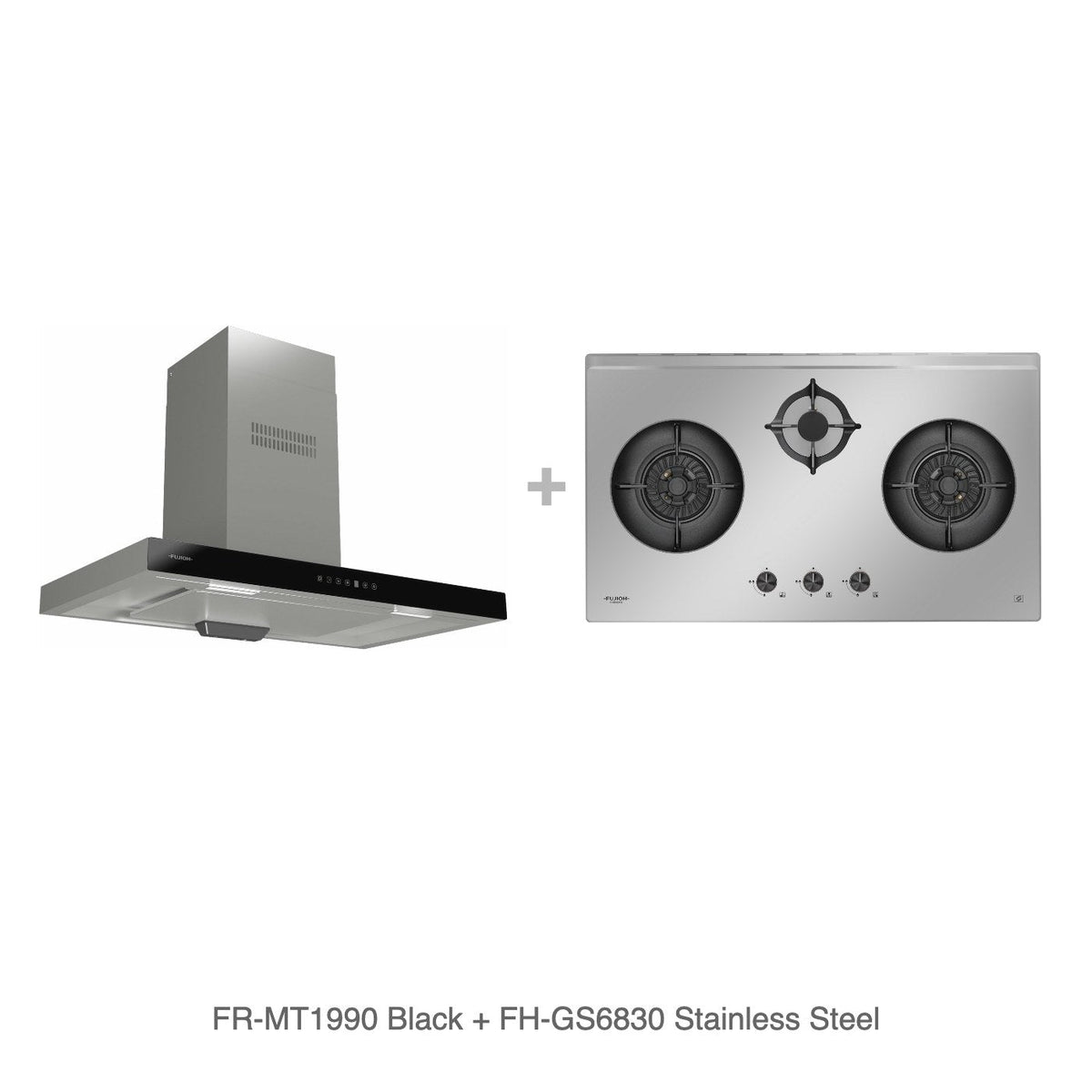 FR-MT1990 Black + FH-GS6830 Stainless Steel