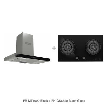 FR-MT1990 Black + FH-GS6820 Black Glass