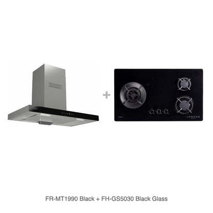 FR-MT1990 Black + FH-GS5030 Black Glass