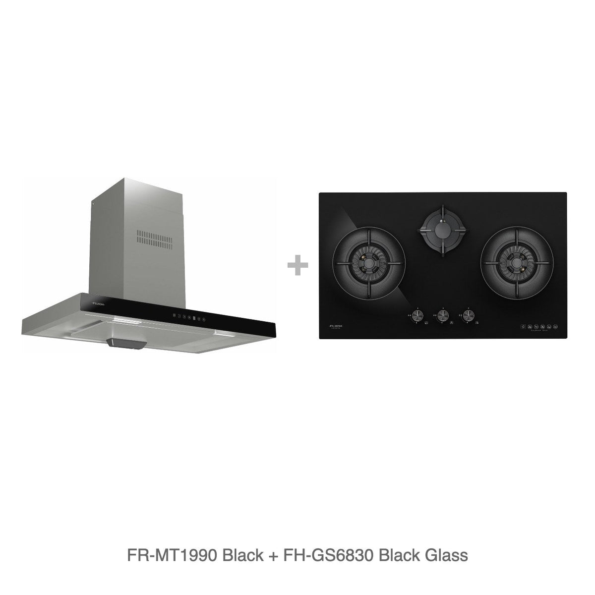FR-MT1990 Black + FH-GS6830 Black Glass