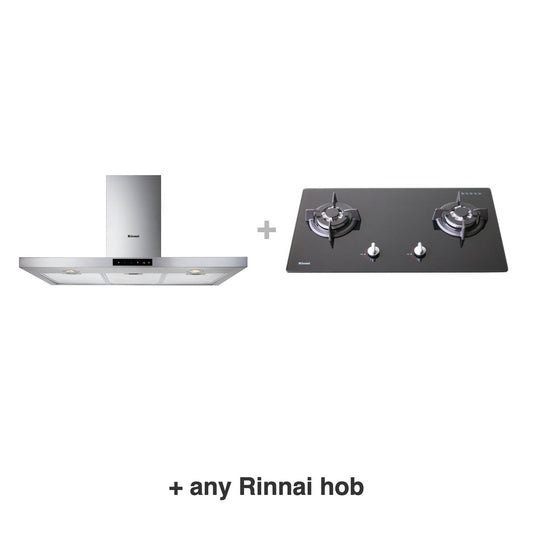 Rinnai RH-C249-SSR hood with any Rinnai hob