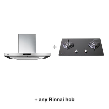 Rinnai RH-C91A-SSVR hood with any Rinnai hob