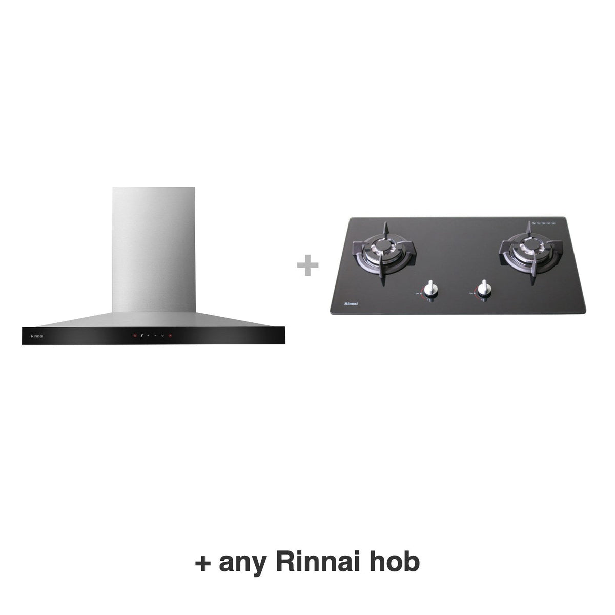Rinnai RH-C2859-SSW hood with any Rinnai hob