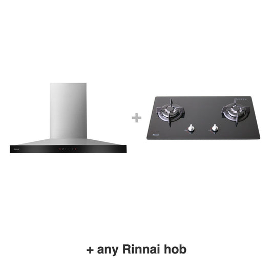 Rinnai RH-C2859-SSW hood with any Rinnai hob