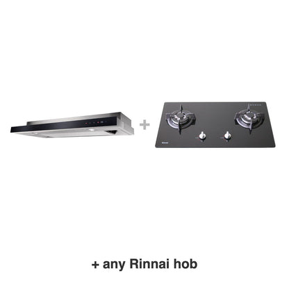 Rinnai RH-S309-GBR-T hood with any Rinnai hob