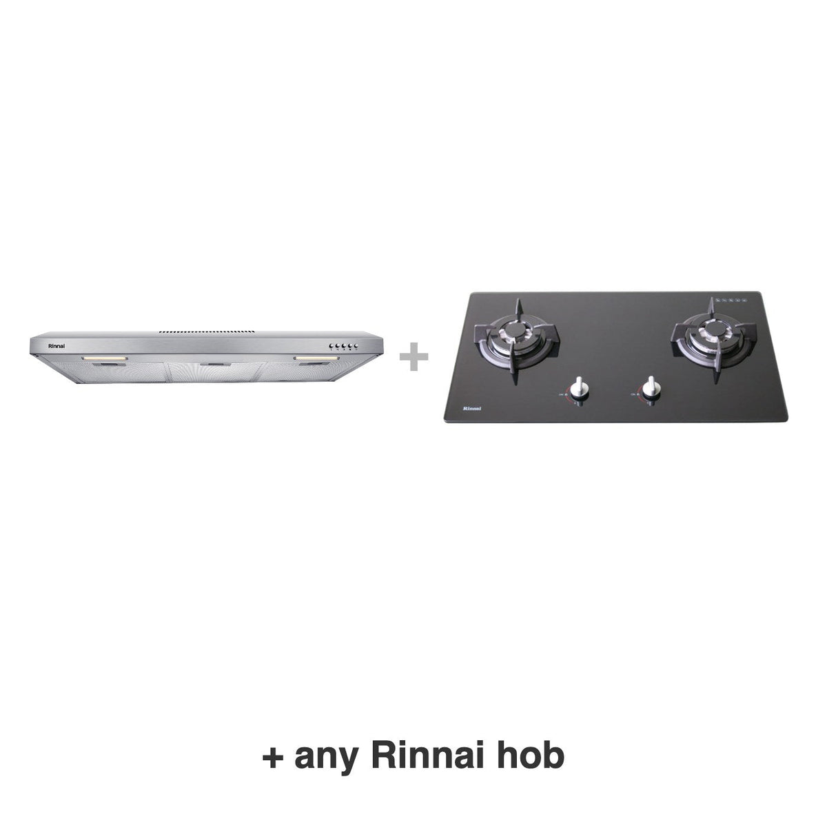 Rinnai RH-S95A-SSVR hood with any Rinnai hob