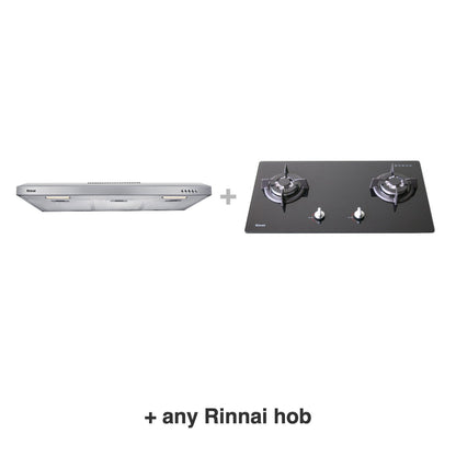 Rinnai RH-S95A-SSVR hood with any Rinnai hob
