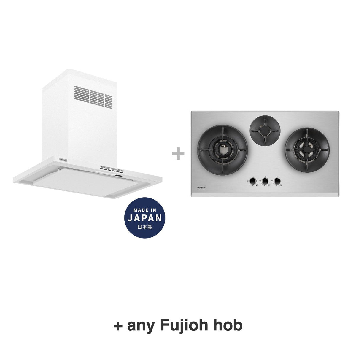 Fujioh FR-CL1890 hood with any Fujioh hob