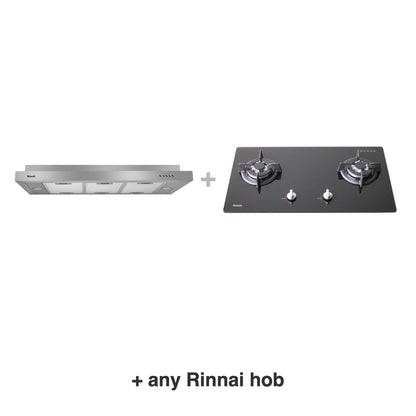 Rinnai RH-S269-SSR hood with any Rinnai hob