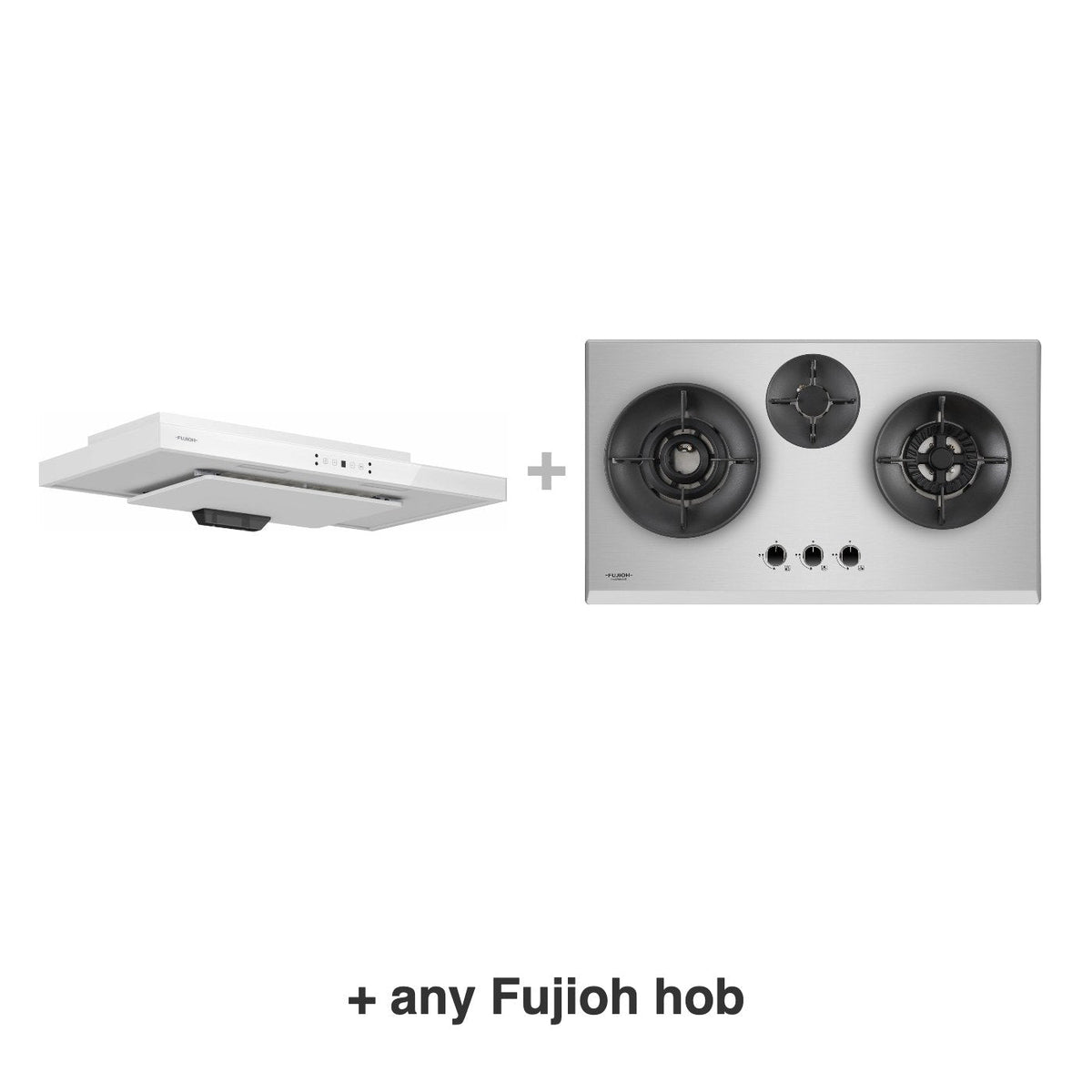 Fujioh FR-MS2390 hood with any Fujioh hob