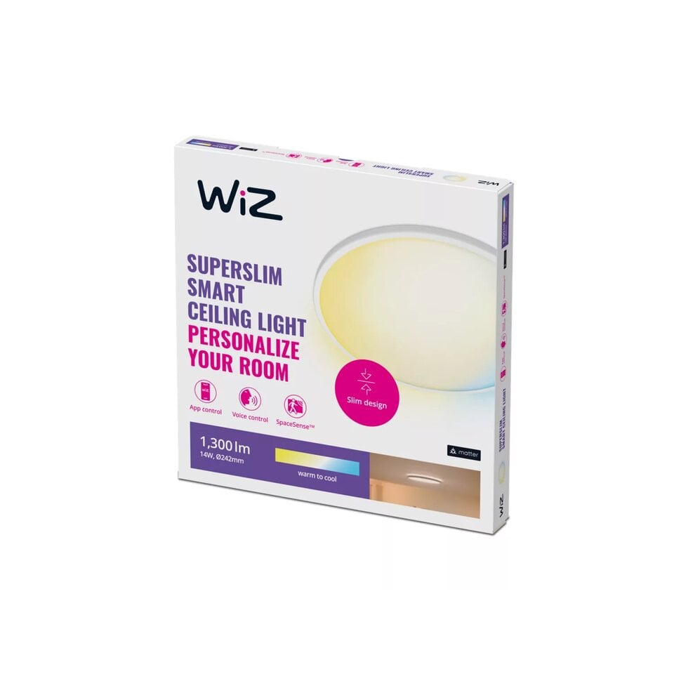 WiZ Super Slim Ceiling Light 16W