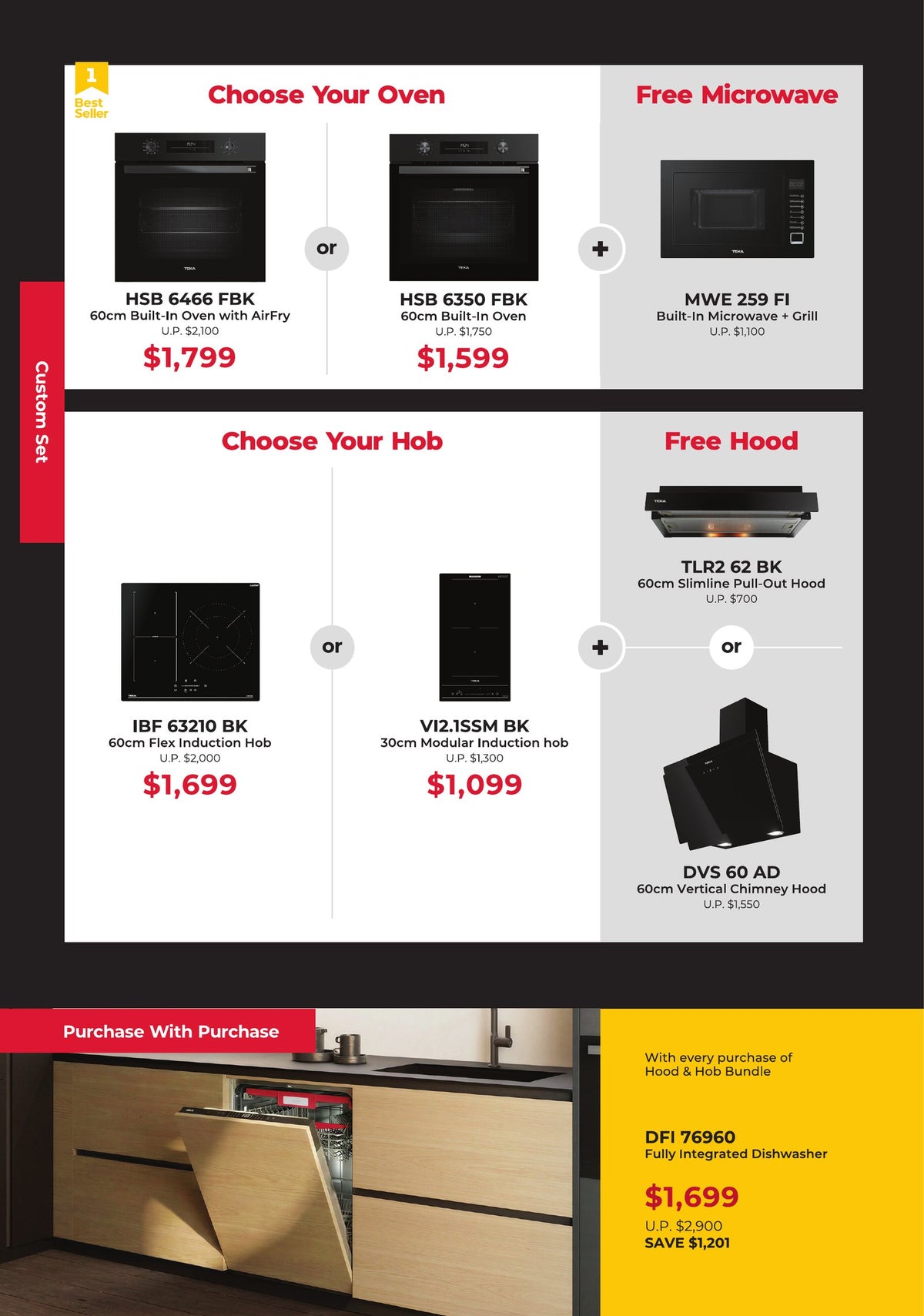 Teka Year End Promo 2026 - Hood & Hob Bundles from $1,399