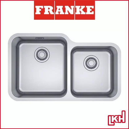 franke BCX 120-38/32 stainless steel double bowl kitchen sink