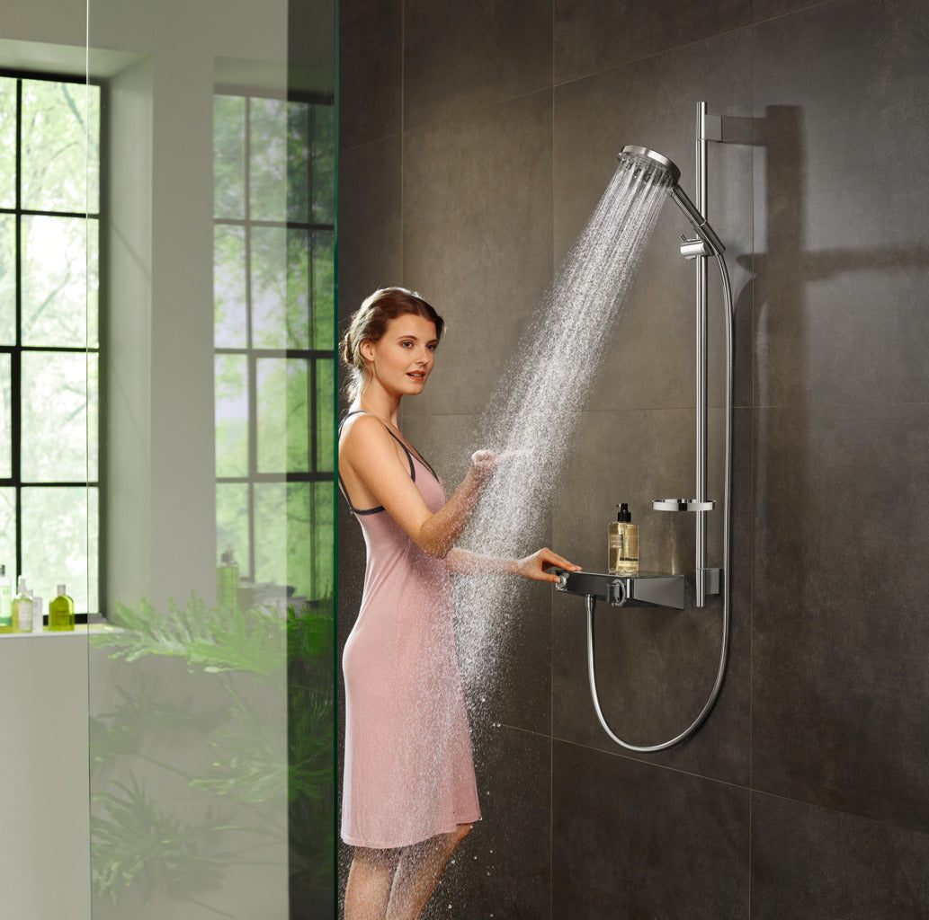 toilet with hansgrohe 26038009 shower head