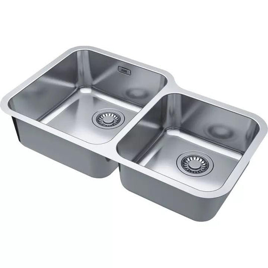 franke double bowl sink