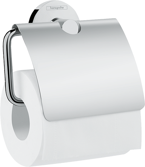 hansgrohe toilet roll holder with cover