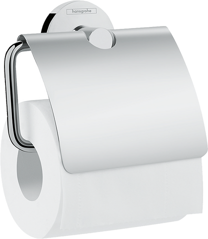 hansgrohe toilet roll holder with cover