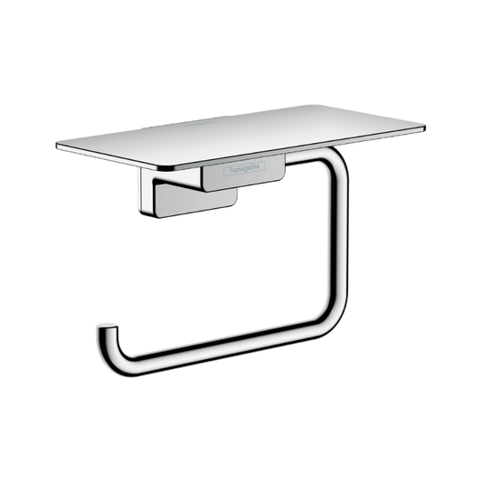 Hansgrohe Addstoris Toilet Roll Holder with Shelf 41772007