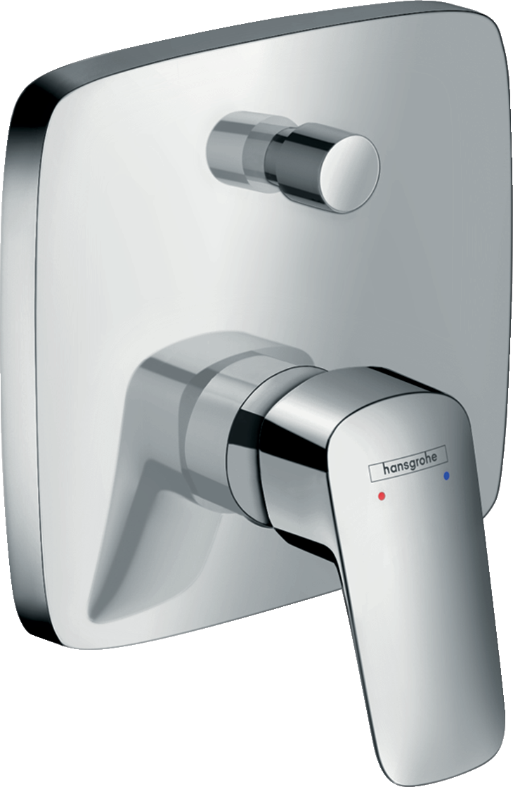 hansgrohe concealed mixer plate