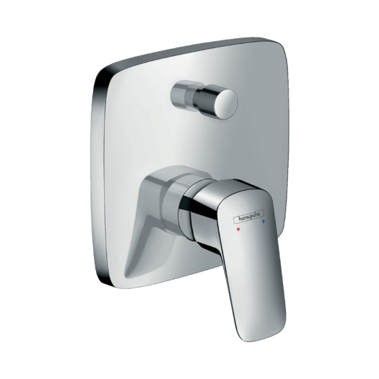 hansgrohe concealed mixer plate