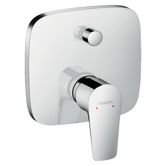 hansgrohe concealed bath mixer plate